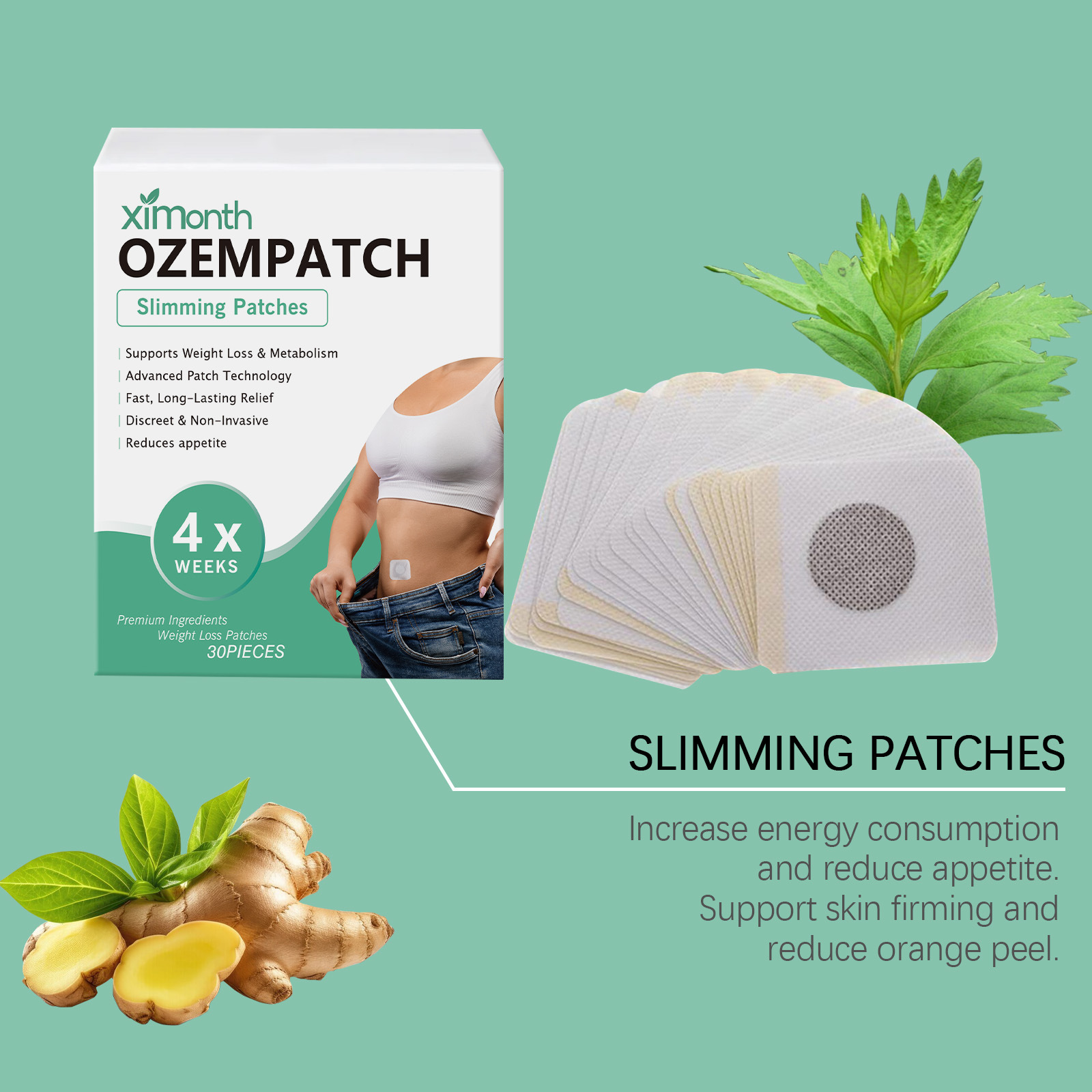 Ximonth Cerotti Modellanti per - Herbal Wellness Patches recensione e prezzo